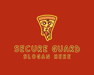 Delicious Pizza Slice  Logo