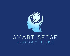 Intelligence - Artificial Intelligence Technology logo design