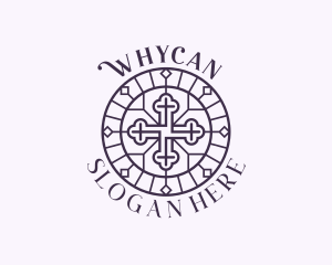 Faith - Cross Religion Ministry logo design