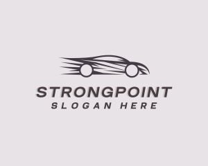 Fast Sports Car Racing Logo