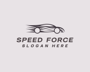 Fast Sports Car Racing logo design