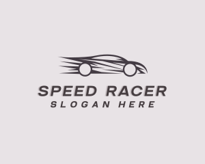 Racecar - Fast Sports Car Racing logo design