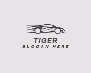 Sports Car - Fast Sports Car Racing logo design