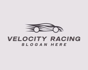 Fast Sports Car Racing logo design