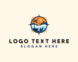 Tour Guide - Island Tour Getaway logo design