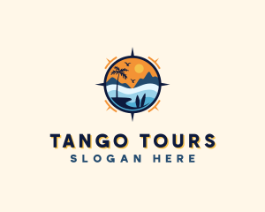 Island Tour Getaway logo design