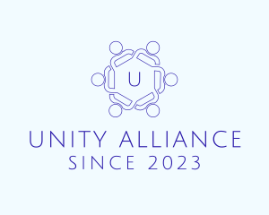 Association - Human Group Association logo design