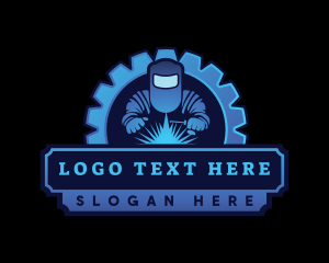 Cog - Industrial Welding Engraving logo design