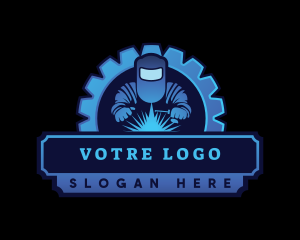 Industrial Welding Engraving Logo