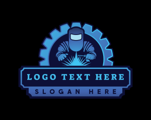 Industrial Welding Engraving Logo