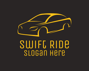 Taxi - Automotive Sedan Car logo design