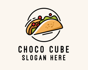 Mexican Taco Street Food  Logo