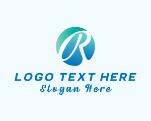 Corporation - Advertising Business Agency Letter R logo design