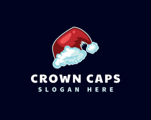 Headgear - Santa Hat Christmas logo design