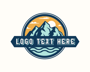 Valley - Outdoor Mountain Valley logo design