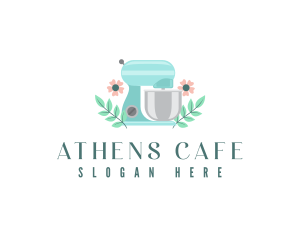 Floral Culinary Baking logo design