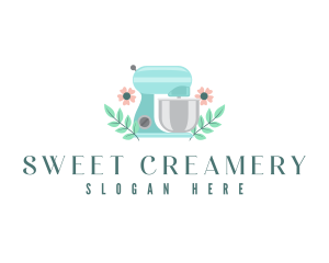 Floral Culinary Baking logo design