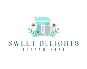 Floral Culinary Baking logo design