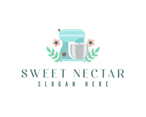 Floral Culinary Baking logo design