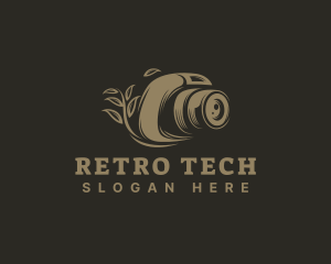 Retro Photography Camera logo design