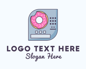 Store - Donut Vending Machine logo design