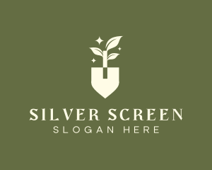 Grass - Shovel Sprout Plant logo design