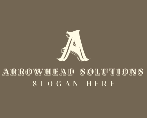 Stylist  Designer Boutique Letter A logo design