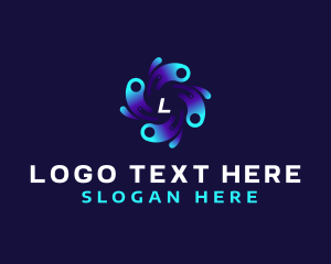 Digital Spiral Technology logo design