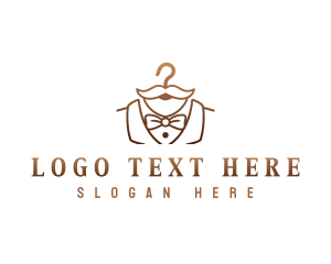 Hanger - Gentleman Shirt Apparel logo design