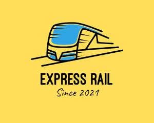 Express Train Railway logo design