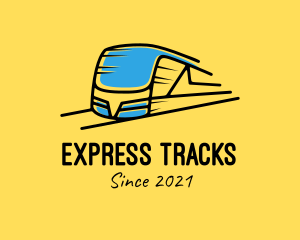 Express Train Railway logo design