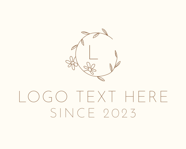 Botanical - Floral Spring Garden logo design