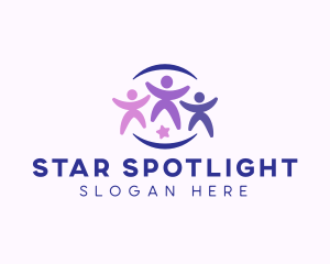 Star Children Daycare logo design