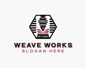 Laser CNC Automation logo design