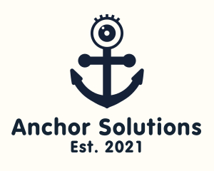 Kiddie Eye Anchor  logo design