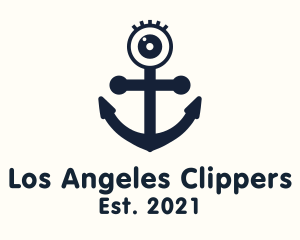 Children - Kiddie Eye Anchor logo design