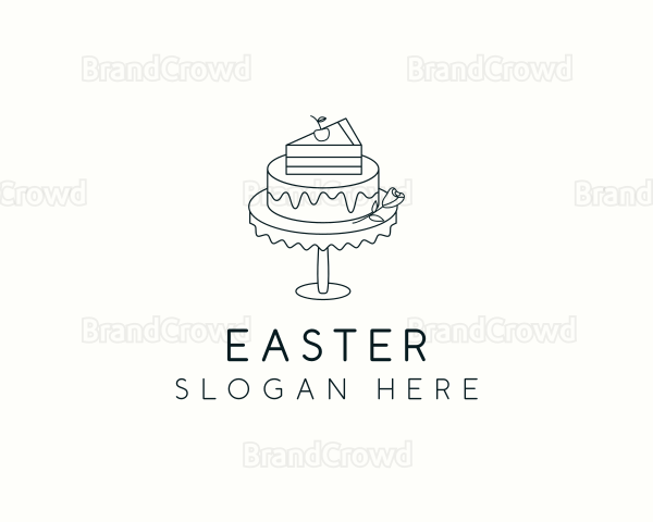 Cake Dessert Baker Logo