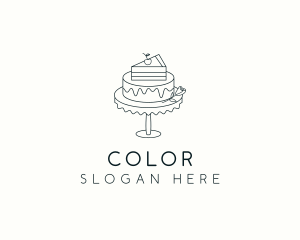 Cake Dessert Baker Logo