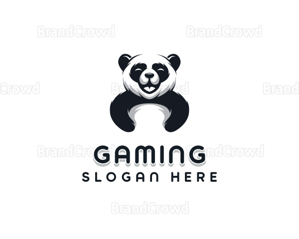 Panda Animal Bear Logo