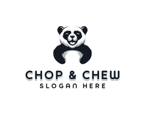 Panda Animal Bear Logo