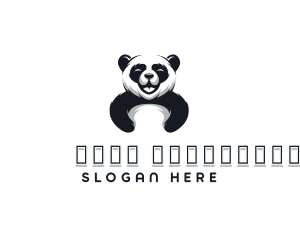 Panda Animal Bear logo design