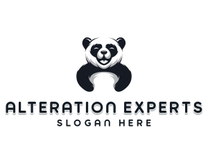 Panda Animal Bear logo design