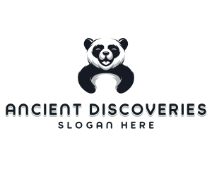 Panda Animal Bear logo design