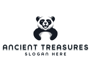 Panda Animal Bear logo design