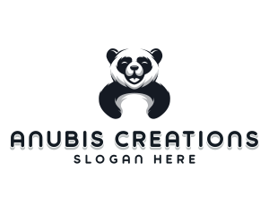 Panda Animal Bear logo design