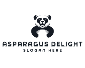 Panda Animal Bear logo design