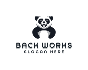 Panda Animal Bear logo design