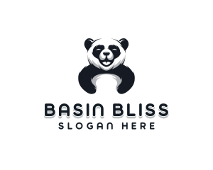 Panda Animal Bear logo design