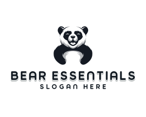 Panda Animal Bear logo design