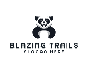 Panda Animal Bear logo design